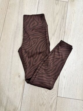 all in motion Brown Zebra Print High-Waist Leggings